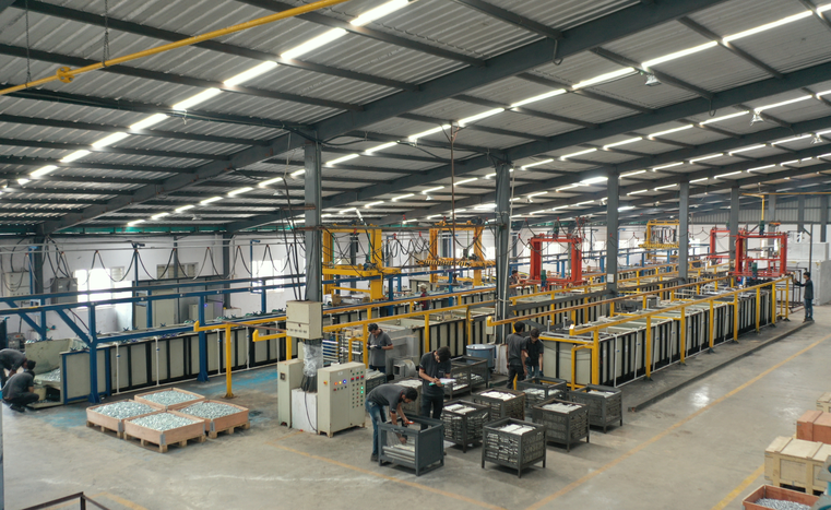Anti-Rust Plating — advanced coating for structures & fasteners (HDG, Zn-Flake, Zn-Ni, Rack & Barrel Zinc, CED)