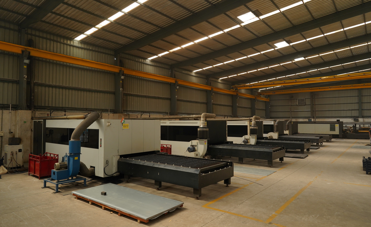 Laser Machine Shop — precision machining for critical tracker parts